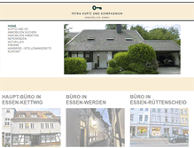 Tablet Screenshot of kuk-immo.de